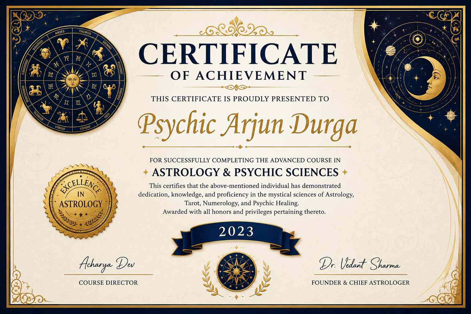 Spiritual Healing Accord - Psychic Arjun Durga